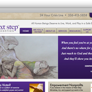 Ignite Interactive launches new site for Next Step Ministries